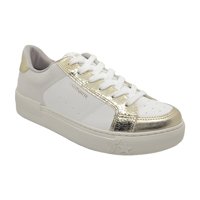 Zapatillas Urbanas Via Marte Doradas Mujer | 122-001-04 - Talla 38