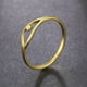 thumbnail image 1 of 1pc Stylish Men's Eye Ring - Stainless Steel/Golden Color Finger Rings for Party and Valentine's Day Gift, 1 of 4
