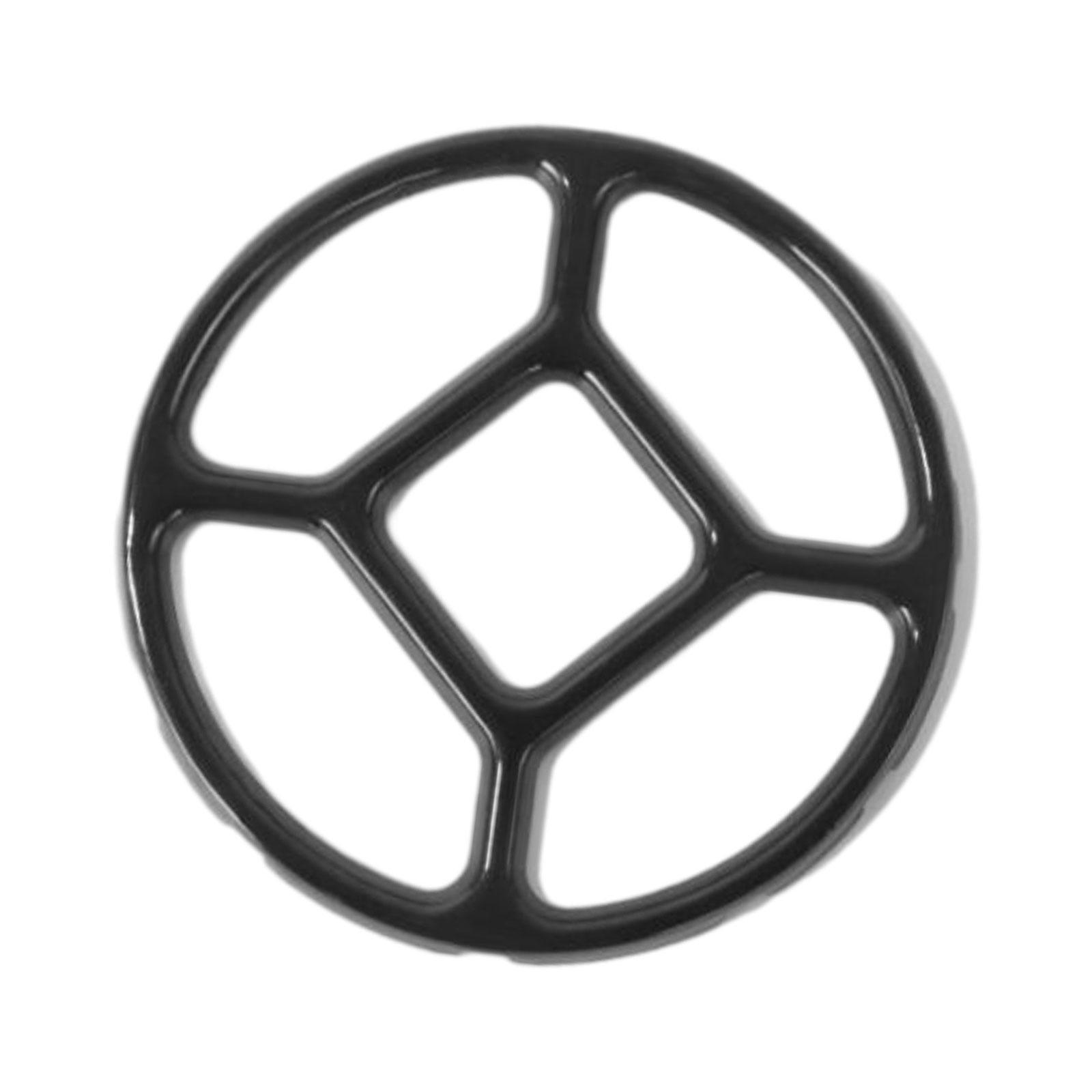 Bothyi - Wok Rack Anillos De Soporte Antideslizantes Para Wok Para Utensilios De Cocina Más Pequeños, Teteras, Camping, Negro