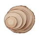 thumbnail image 2 of Posavasos redondos de madera natural para manualidades, soporte para tazas de té, café y bebidas, mantel de mesa, decoración de mesa, accesorios de cocina, 2 of 6