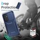 thumbnail image 2 of Funda Resistente para Samsung Galaxy A54 5G con Tapa Deslizante y Protección Militar Azul, 2 of 6