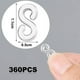 thumbnail image 2 of 360 clips en forma de S para pulseras de telar, conectores de plástico, repuestos para pulseras de telar, 2 of 5
