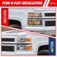 thumbnail image 5 of Conjunto de faros ADCARLIGHTS para Chevy Silverado 1500 14-15, 5 of 9