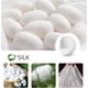 thumbnail image 5 of Guantes seda natural Garshana drenaje linfático cepillado seco exfoliante corporal ayurvédico, 5 of 6