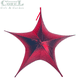 thumbnail image 1 of Estrella De Genero De Metal Roja 65cm, 1 of 3