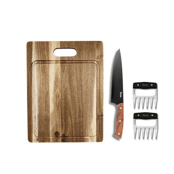 Set tabla, Cuchillo y Garras Parrilleras