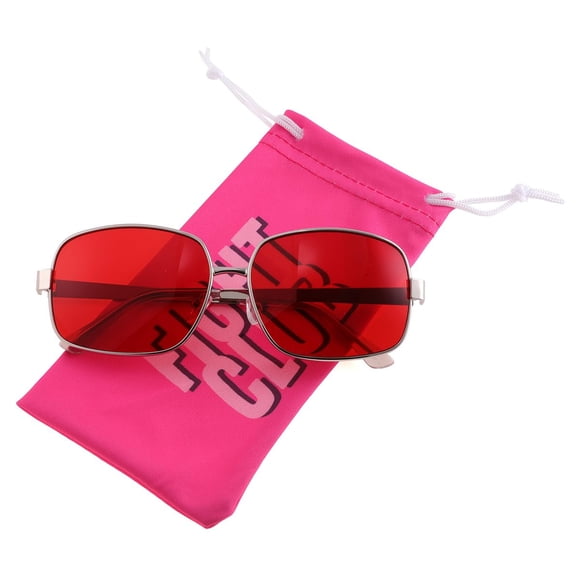 Gafas de sol ASVP Shop Tyler de lentes rojas estilo vendedor de jabón
