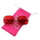 thumbnail image 1 of Gafas de sol ASVP Shop Tyler de lentes rojas estilo vendedor de jabón, 1 of 8