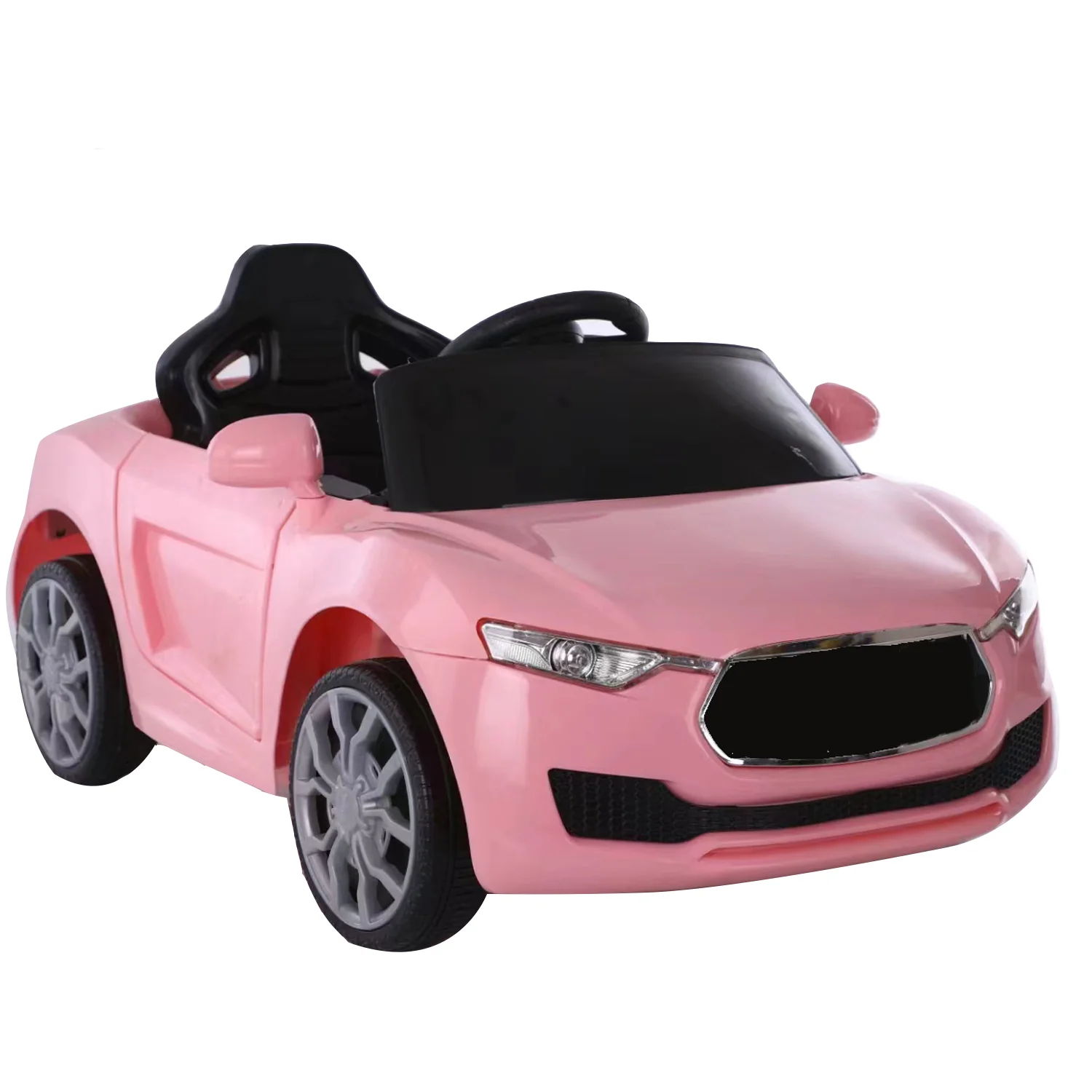 Auto A Bateria Cabrio 6V Rosa Bebesit