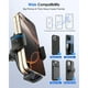 thumbnail image 3 of Soporte de teléfono para coche, soporte universal de teléfono móvil para salpicadero, parabrisas o ventanilla - soporte para automóvil compatible con iPhone, Samsung -Negro, 3 of 7