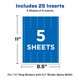 thumbnail image 5 of Binder Spine Inserts Avery para carpetas de anillas de 1.5 pulgadas x25, 5 of 9