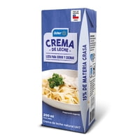 Crema De Leche 15%Mg Tradicional 200 Ml Lider