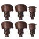 thumbnail image 1 of Bolsillos para mesa de billar GSE Games & Sports Expert – Pack de 6 en nogal, 1 of 7