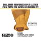 thumbnail image 3 of Guantes Trabajo Klein Tools 60604 Cuero Vacuno Talla L, 3 of 3