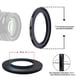 thumbnail image 3 of Adaptador de filtro Step-Up Ring de 55 mm a 77 mm para cámara, 3 of 5