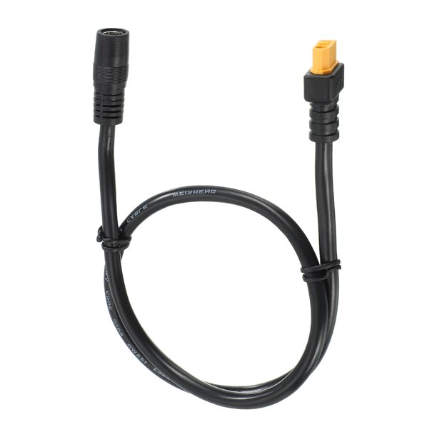 Cable Adaptador de Conector XT60 a DC Uxcell, Cable de Energía 14AWG 5 pies XT60 Hembra a DC7909 Hembra para Estación de Energía Portátil, Paneles Solares