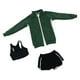 thumbnail image 2 of Ropa De Mu?ecas Femeninas A Escala 1/6 De Moda Para Figuras De Soldados De 12 Pulgadas Verde, 2 of 5