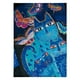 thumbnail image 1 of Libreta Blue Cats & Butterflies Midi Tapa Dura, 1 of 2