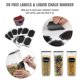 thumbnail image 5 of Recipientes de almacenamiento de cereales Wildone de 4 litros (135.3 oz), 6 piezas, 5 of 6