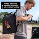 thumbnail image 2 of Mochila de Herramientas Custom Leathercraft de Poliéster con 36 Bolsillos, 2 of 6