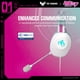 thumbnail image 4 of Auriculares gamer ASUS TUF Gaming H1 Gen II Hatsune Miku Edition, 4 of 9