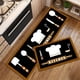 thumbnail image 1 of Duo De Alfombras De Goma Minimalistas Para Cocina B11, 1 of 4