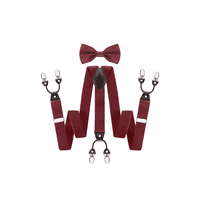 Genérico - Suspensor Humita En Caja Tirantes Hombre Ajustable Elástico, Café