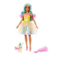 Muñeca Barbie A Touch Of Magic Teresa Con Atuendo, Mascota Y Accesorios