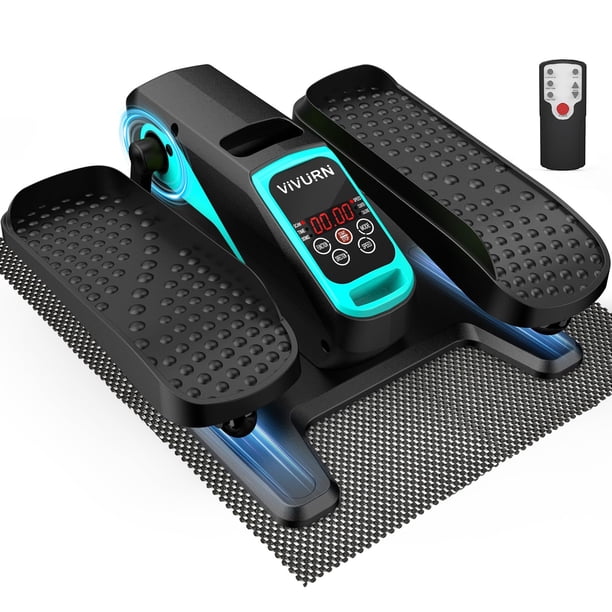 Máquina elíptica VIVURN VIVURN-018 para colocar debajo del escritorio, 12 velocidades y 5 modos
