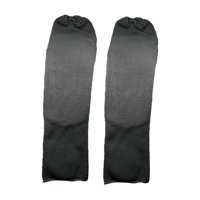 Ioensy - 1 Par Shin Instep Guards Mma Supplies Protección De Entrenamiento Protector Elástico Negro Y M