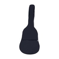 Magideal - Estuche Para Guitarra Gig Bag, A Prueba De Golpes, Diseño De Dobladillo, Con Correa, Cómodo, Suave Estuche Para Guitarra Acústica, Para Libros, Acceso