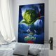 thumbnail image 3 of El Grinch Cuadro decorativo colgante - Arte de pared - Póster enmarcado - Decoración de pared - Regalos para familia, amigos y aficionados 40*60 cm, 3 of 6
