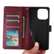 thumbnail image 3 of Funda Cartera para Samsung Galaxy S23 Plus con Tarjetero, Soporte y Cordón - Protección Rojo, 3 of 5