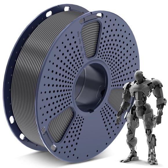 Filamento para impresora 3D SUNLU PLA de 1,75 mm, bobina de 1 kg, color gris