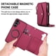 thumbnail image 2 of Para Samsung Galaxy A14 4G / 5G [Bloqueo RFID] Multifuncional 2 en 1 Funda Tipo Billetera de Cuero PU Suave con Tapa Magnética, Múltiples Ranuras para Tarjetas, Bolsillo con Cierre, con Correa de, 2 of 8