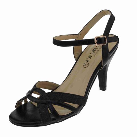 Sandalia Fiesta Negro Vía Franca