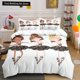 thumbnail image 1 of x1856 Bed SheetsCartoon Ballet Dancing Girl Duvet Cover Set Princess Style Twin Size Bedding Set Kids Girl Nordic Bed Cover Full Twin 3-Piece Bedding Set (1 Duvet Cover + 2 Pillow Shams) nj1856, 1 of 5