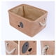 thumbnail image 2 of REGALWOVEN Cubo de Almacenamiento, Juego de 3 Cestas de Almacenamiento de Algodón para Organizar Ropa Marrón 15.7*11.8*7.9in, 2 of 6