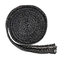 Bothyi - Junta De Estufa Cinta Junta Negra Cable Fibra De Vidrio Estufa Puerta Cinta De Sellado Para Puerta 3Mmx10Mmx300Cm