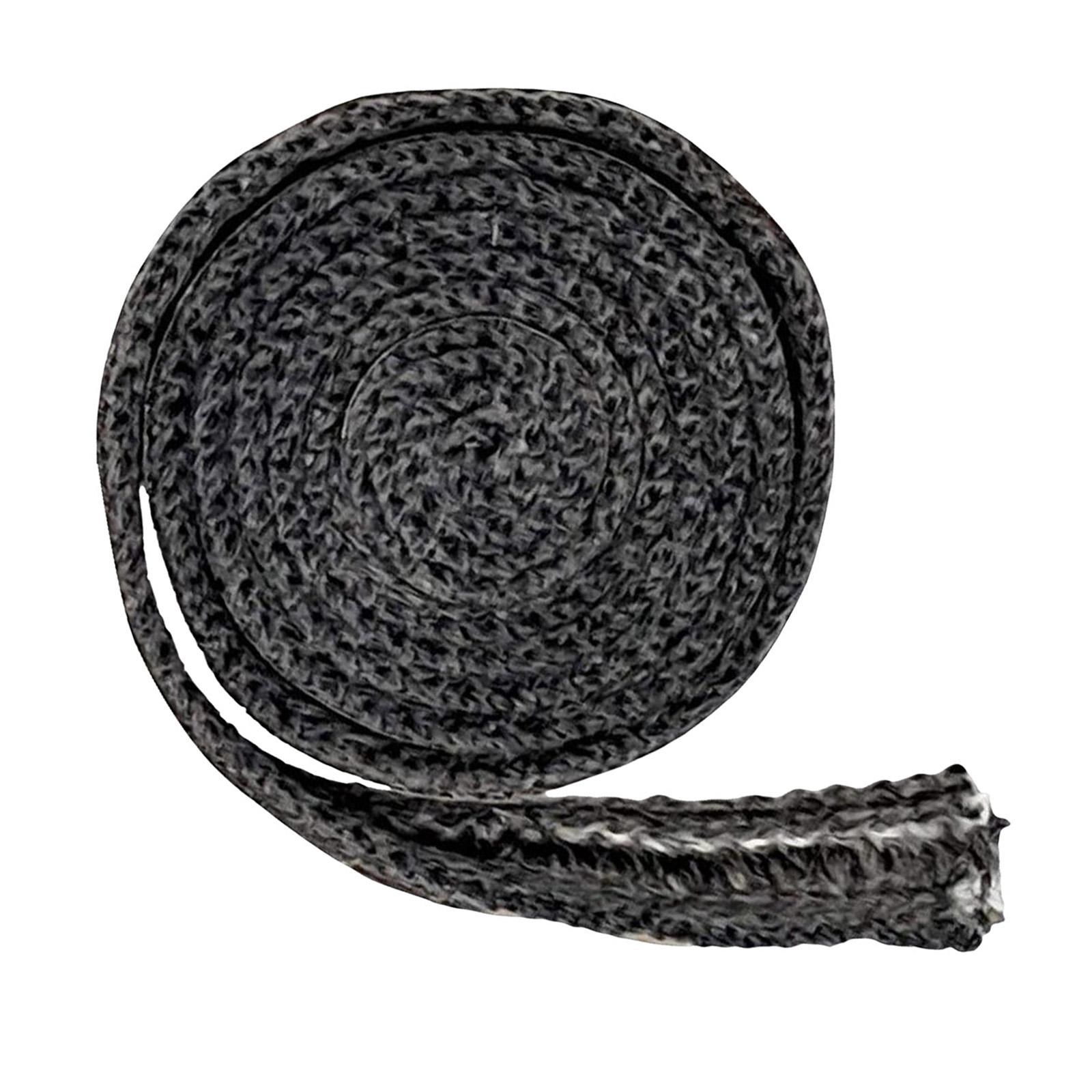 Bothyi - Junta De Estufa Cinta Junta Negra Cable Fibra De Vidrio Estufa Puerta Cinta De Sellado Para Puerta 3Mmx20Mmx200Cm