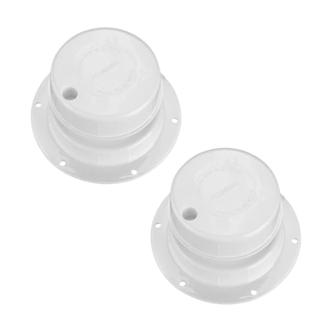 Ioensy - Tapa De Ventilación De Plomería Rv Cubierta De Ventilación De Alcantarillado De Techo Rv Para Remolques De Autocaravana Rv 2 Piezas