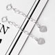 thumbnail image 4 of Cadena extensora de collar ALEXCRAFT de plata de ley (2,5, 5, 7,5 cm), 4 of 7