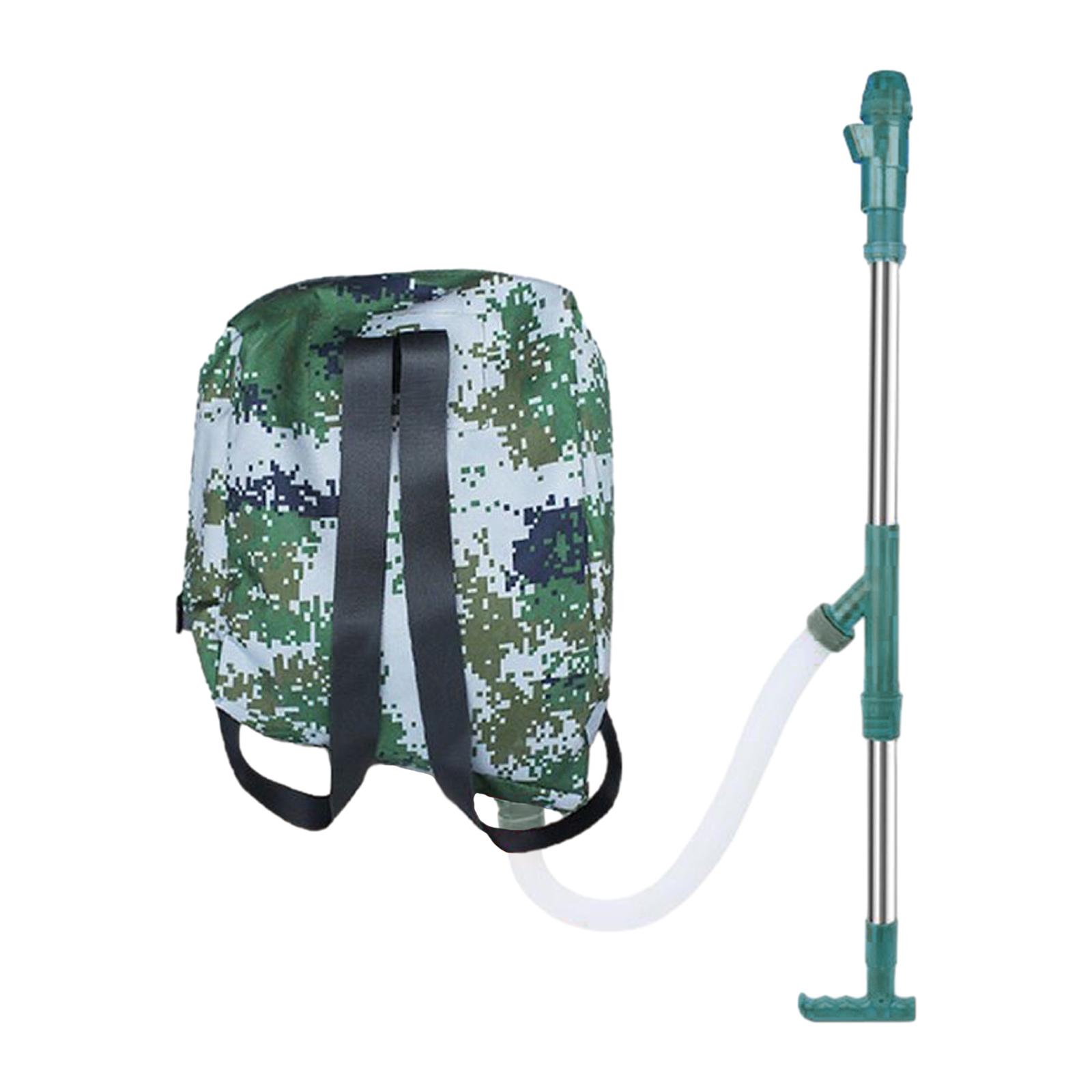 Magideal - Pulverizador Manual De Fertilizante, Esparcidor De Estiércol Para Exteriores, Práctico Esparcidor De Fertilizante De Tela Impermeable Para Maíz De Jar