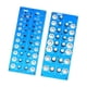 thumbnail image 5 of Comprobador De Roscas De 2 Piezas, Herramienta De Medición Portátil Para Fontaneros, Calibre De Rosca Azul, 5 of 5
