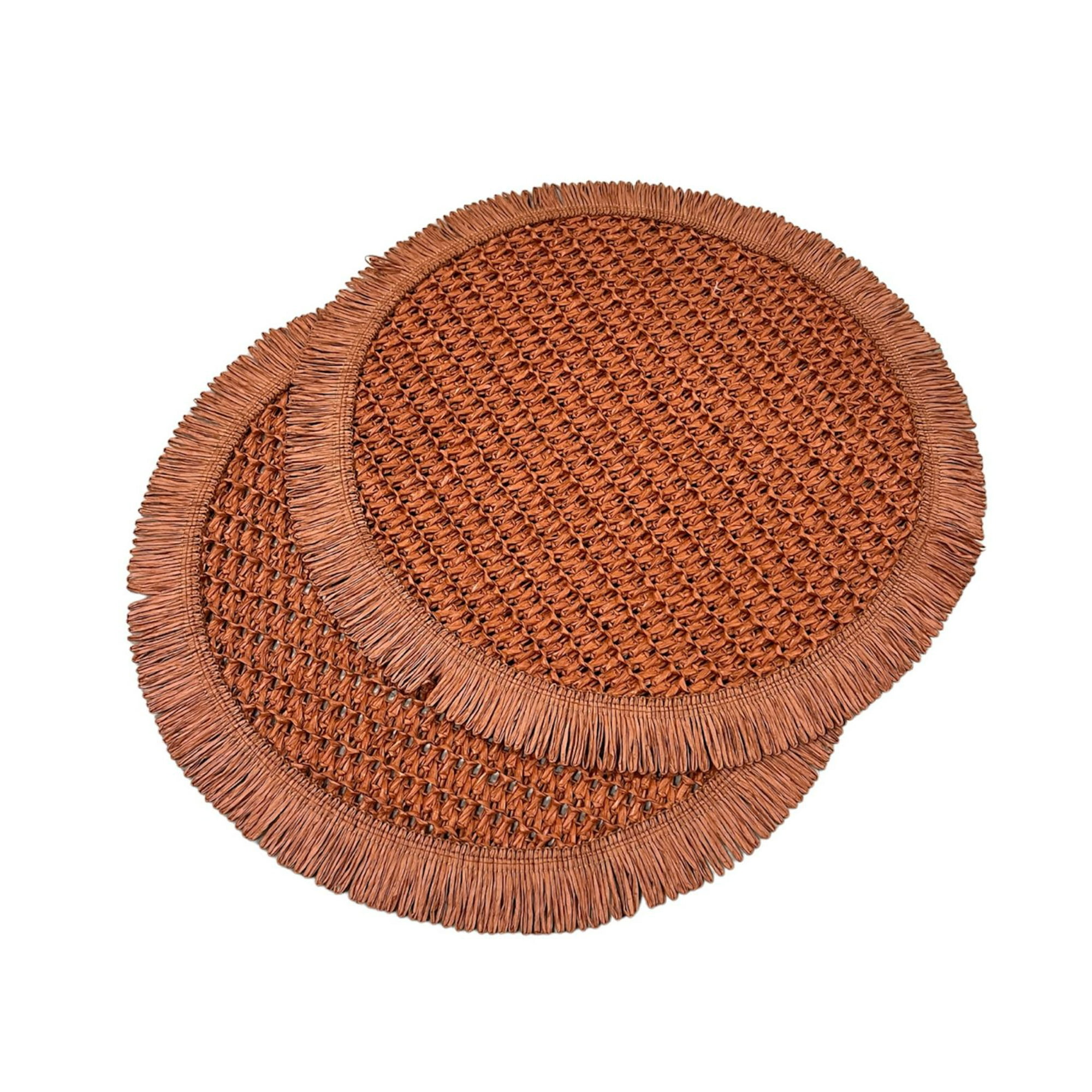 Oem - Set 2 Individual De Mesa Pack 2 Individual Tejido Colores C