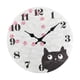 thumbnail image 1 of Reloj De Pared Divertido Con Diseño De Gato, Reloj De Pared Rústico Y Silencioso Para Interior, Dormitorio, Sala De Estar, Estilo B, 1 of 5