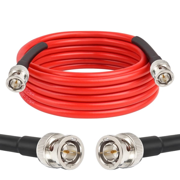 Cable SDI XRDS-RF 12G 75 ohmios RG6 BNC 4K 4K UHD de 15 pies