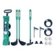 thumbnail image 5 of Juego de golf para niños con bolsa para palos, camisetas, césped, educación temprana, juego de palos de golf, juguete con pelotas de golf para niños d Azul, 5 of 5