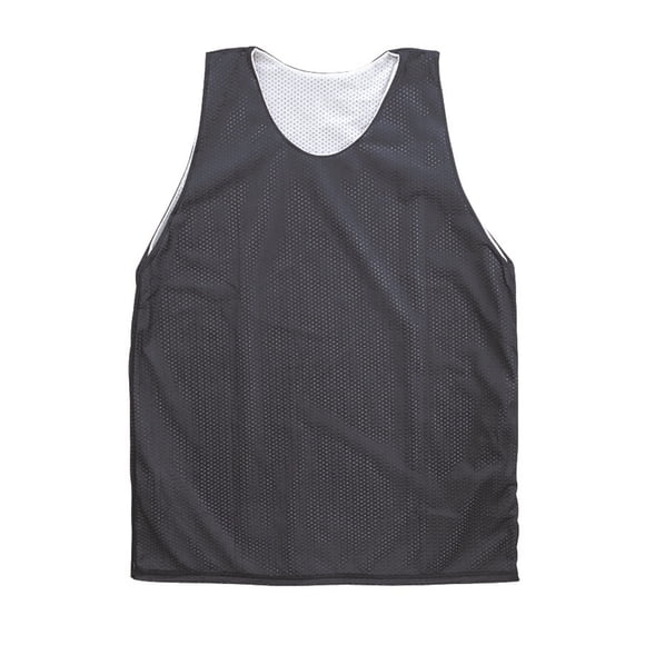 Camiseta reversible de lacrosse Martin Sports para adultos, azul marino/blanco