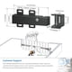 thumbnail image 5 of Cerradura de puerta eléctrica TOPENS ET24 para abre-puertas batientes de 24 V DC, 5 of 8